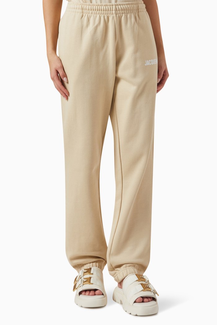 

Le Jogging Jacquemus Sweatpants in Cotton, Neutral