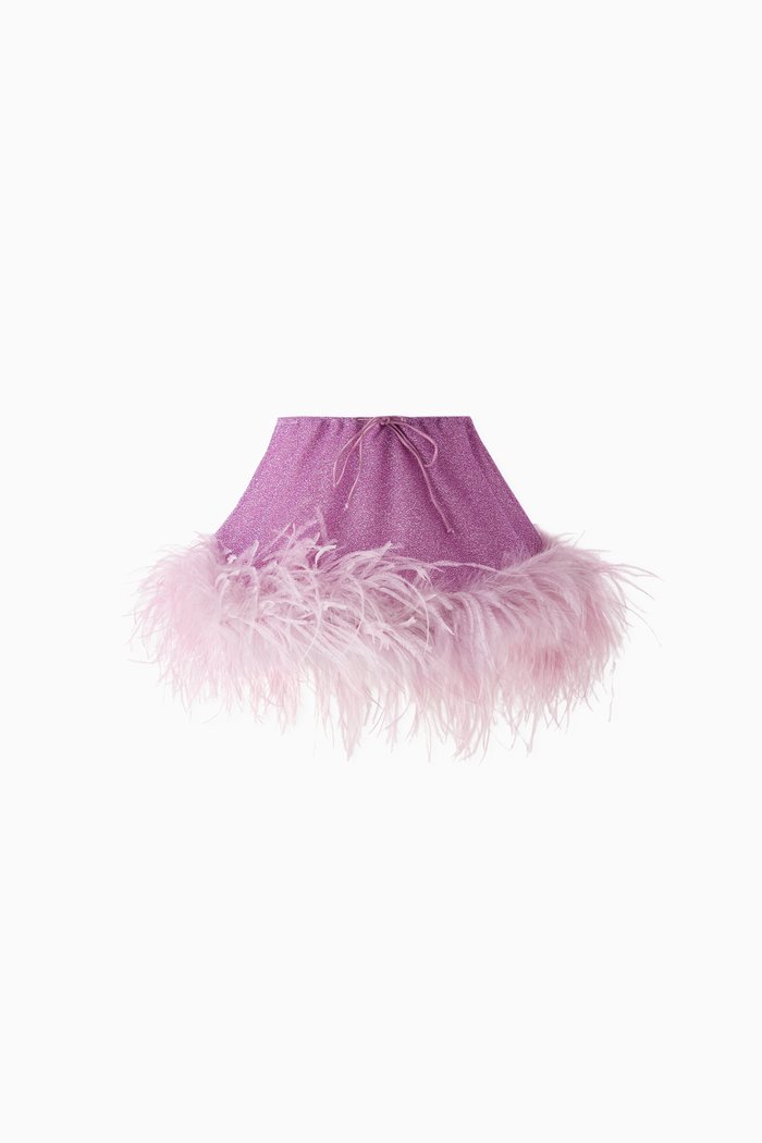 

Metallic Feather Tutu, Purple