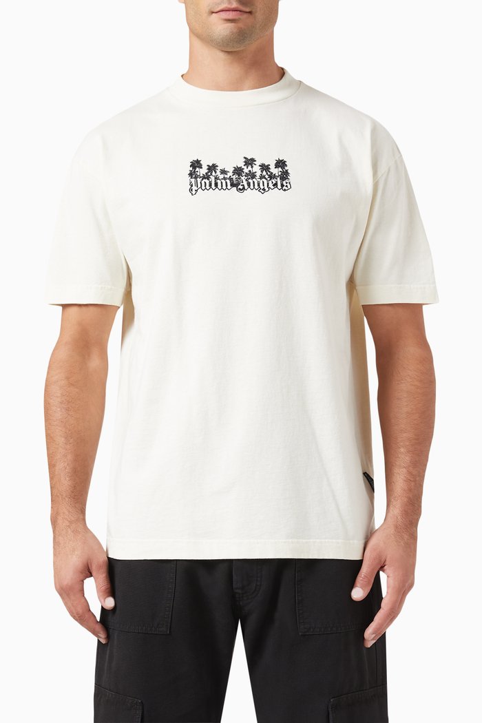 

Graphic Logo T-shirt in Cotton, White