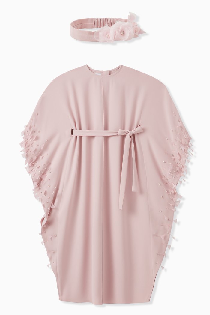

Constance Mini Embellished Kaftan, Pink