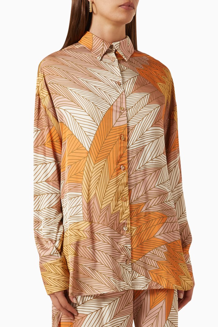 

Penelope Printed Shirt in Viscose, Multicolour