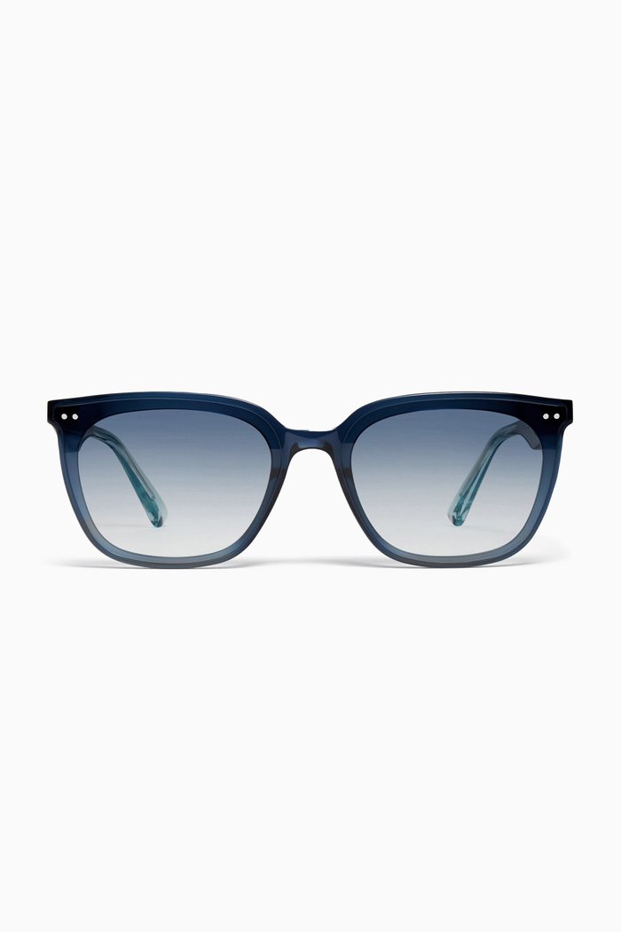 Heizer NC2 Sunglasses in Acetate, Blue