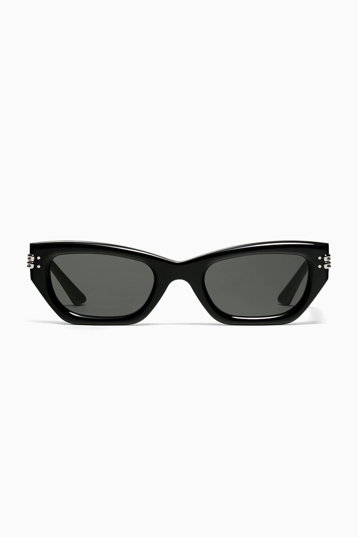 

Vis Viva 01 Sunglasses in Acetate, Black