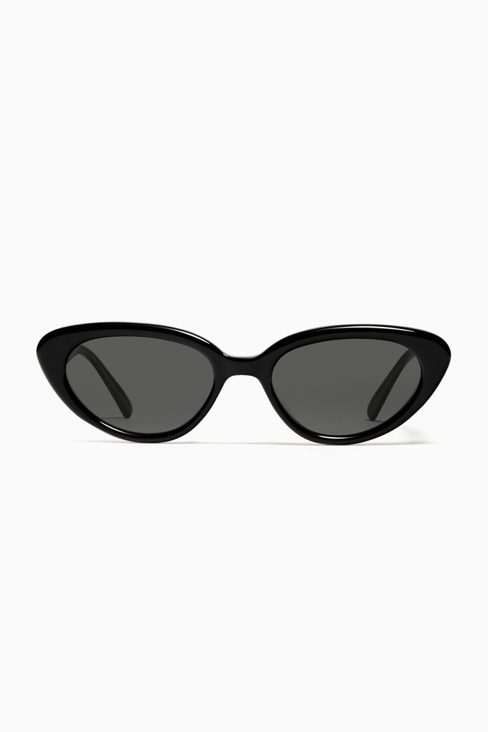 

Mondri 01 Sunglasses in Acetate, Black