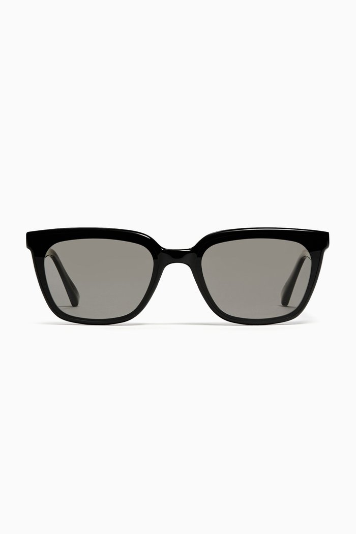 

Mondo 01 Sunglasses in Acetate, Black