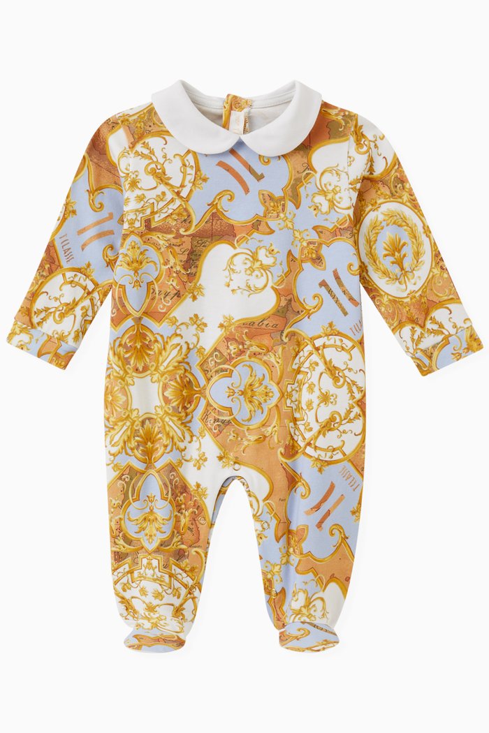 

Vintage Sleepsuit in Cotton, Orange