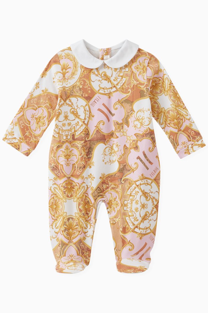 

Vintage Sleepsuit in Cotton, Orange