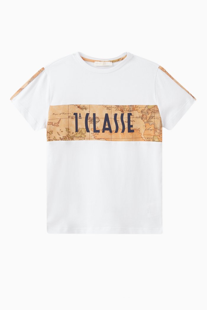 

Logo T-shirt in Cotton Jersey, White