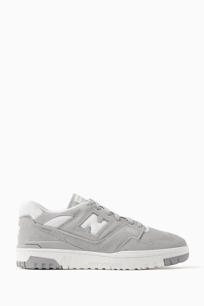 

550 Sneakers in Suede, Grey