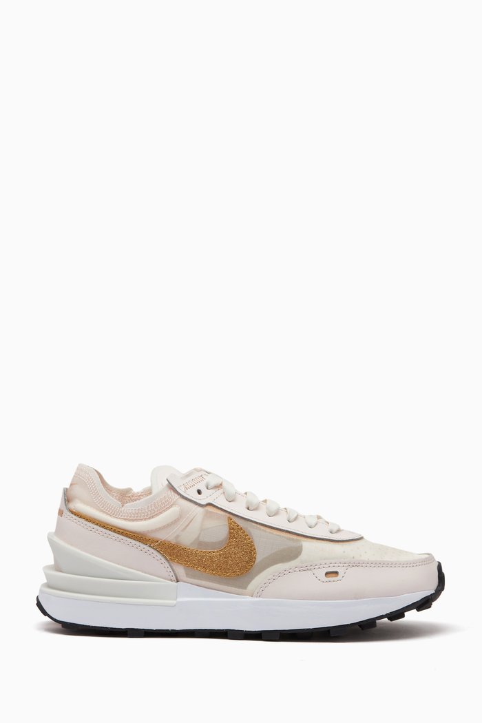 

Waffle One Sneakers in Textile, Neutral