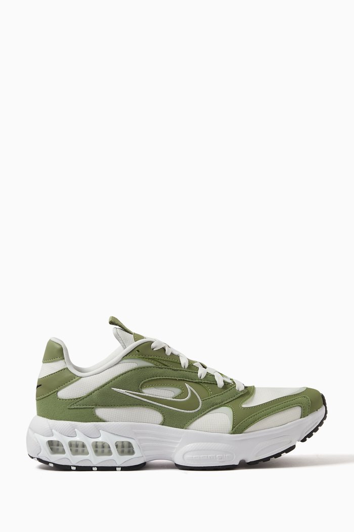 

Zoom Air Fire Sneakers in Mixed Materials, Green