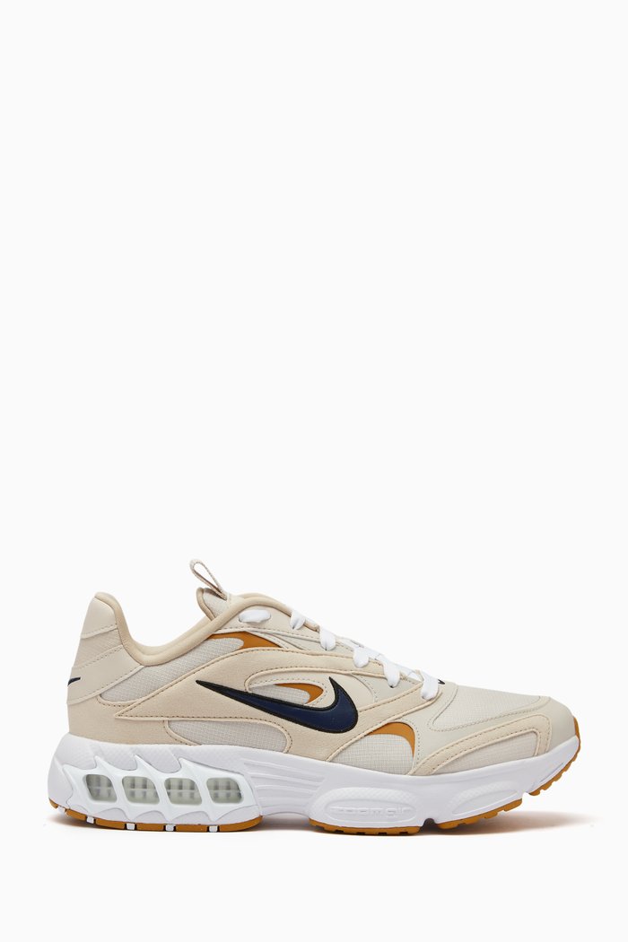 Zoom Air Fire Sneakers in Mixed Materials, Neutral