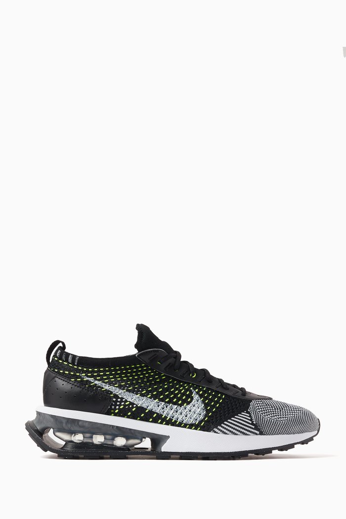 

Air Max Racer Sneakers in Flyknit, Black