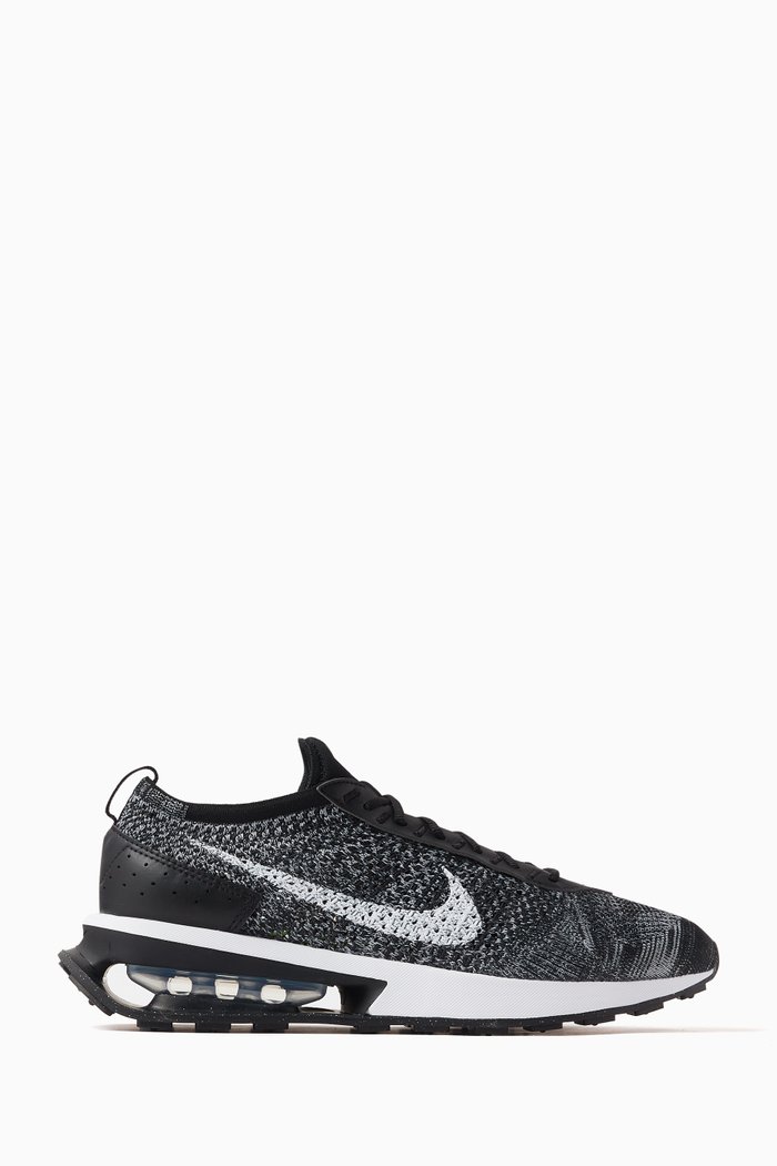

Air Max Racer Sneakers in Flyknit, Black