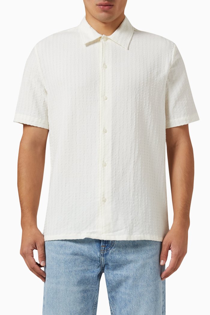 

Avan Jx Shirt in Organic Cotton, White