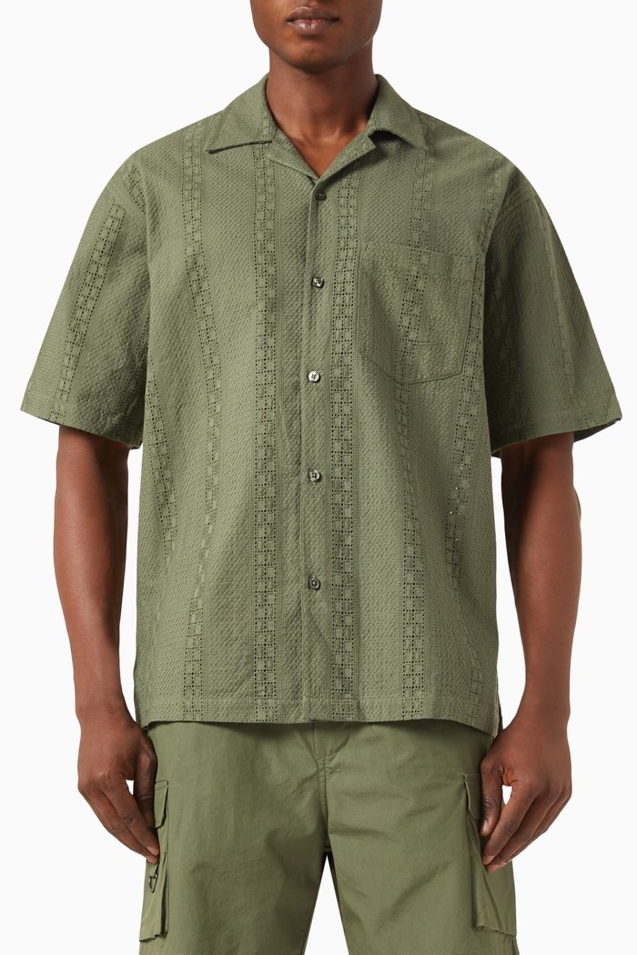 

Emerson Shirt in Cotton, Neutral