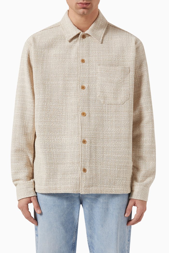 

Castor X C Shirt in Cotton, Neutral