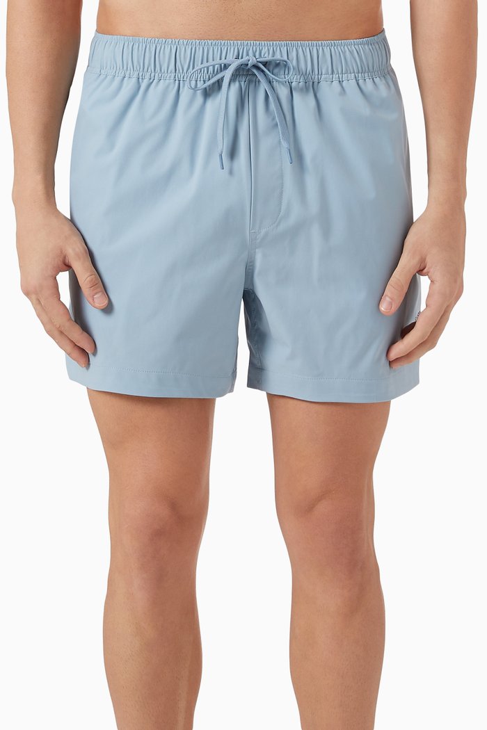 

Moses Swim Shorts in Nylon, Blue