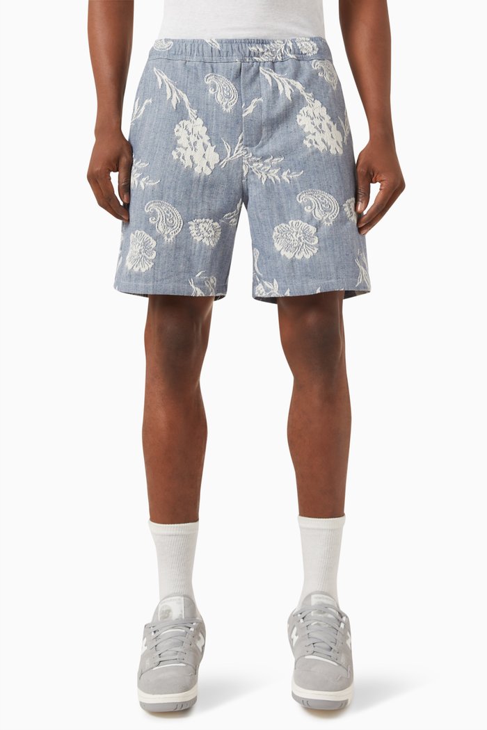 

Jabari Shorts in Organic Cotton, Blue