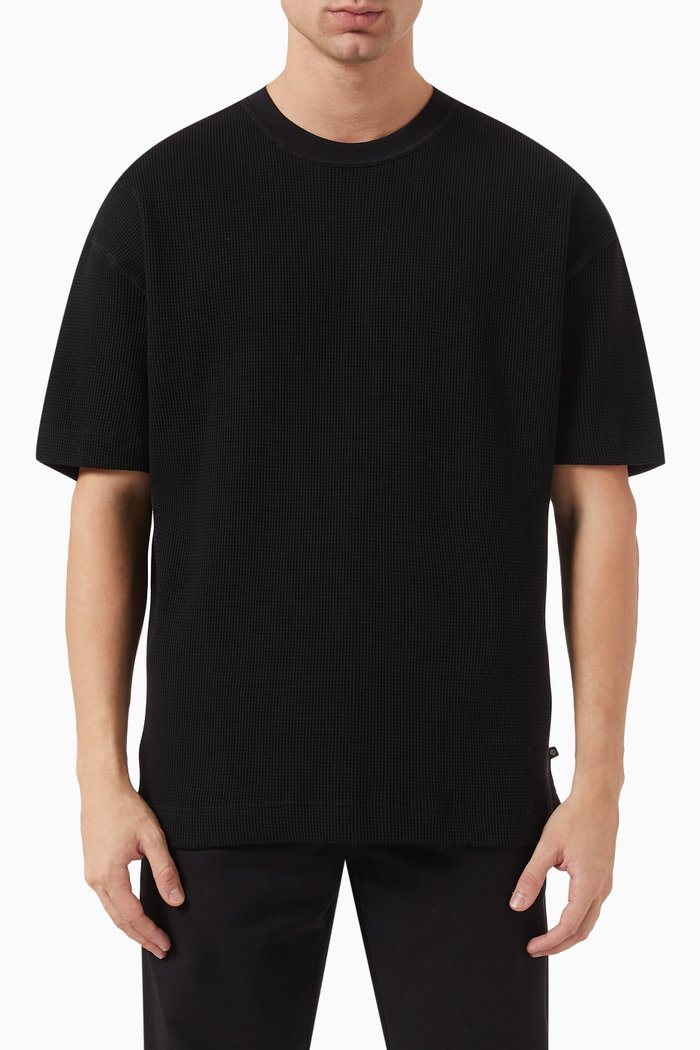 

Josh T-shirt in Cotton Jersey, Black