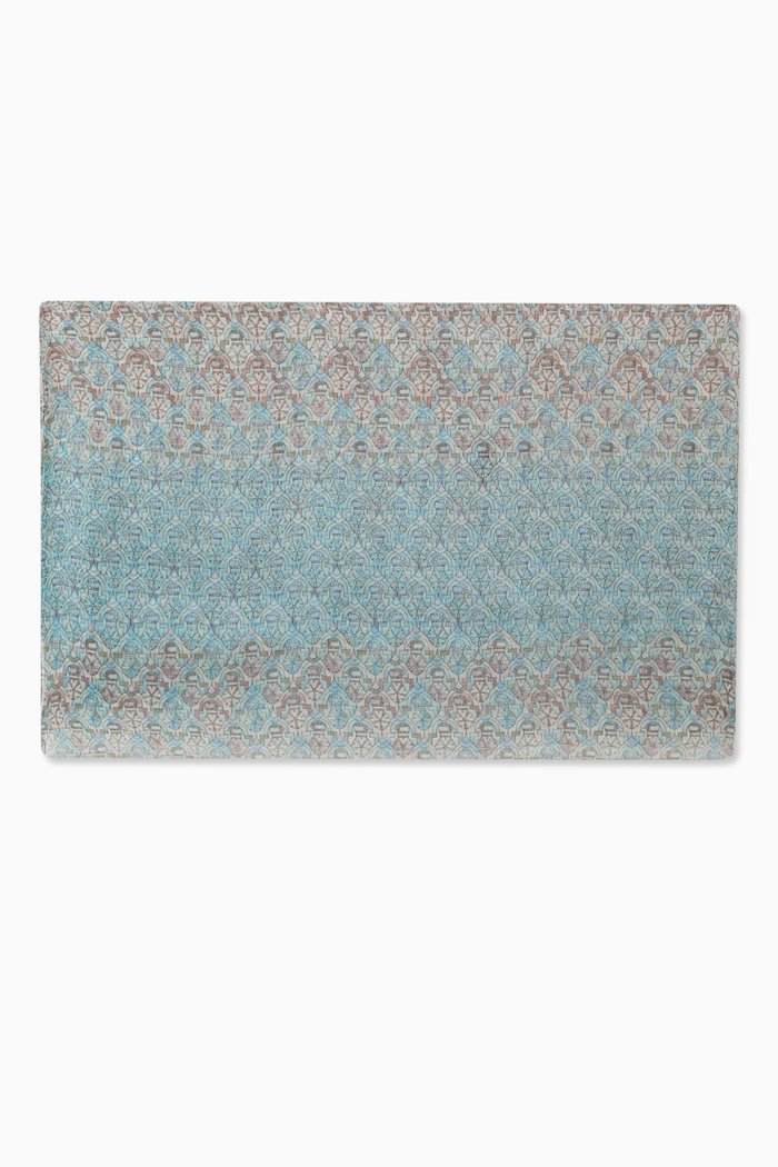 

Falcon Print Scarf in Silk, Multicolour