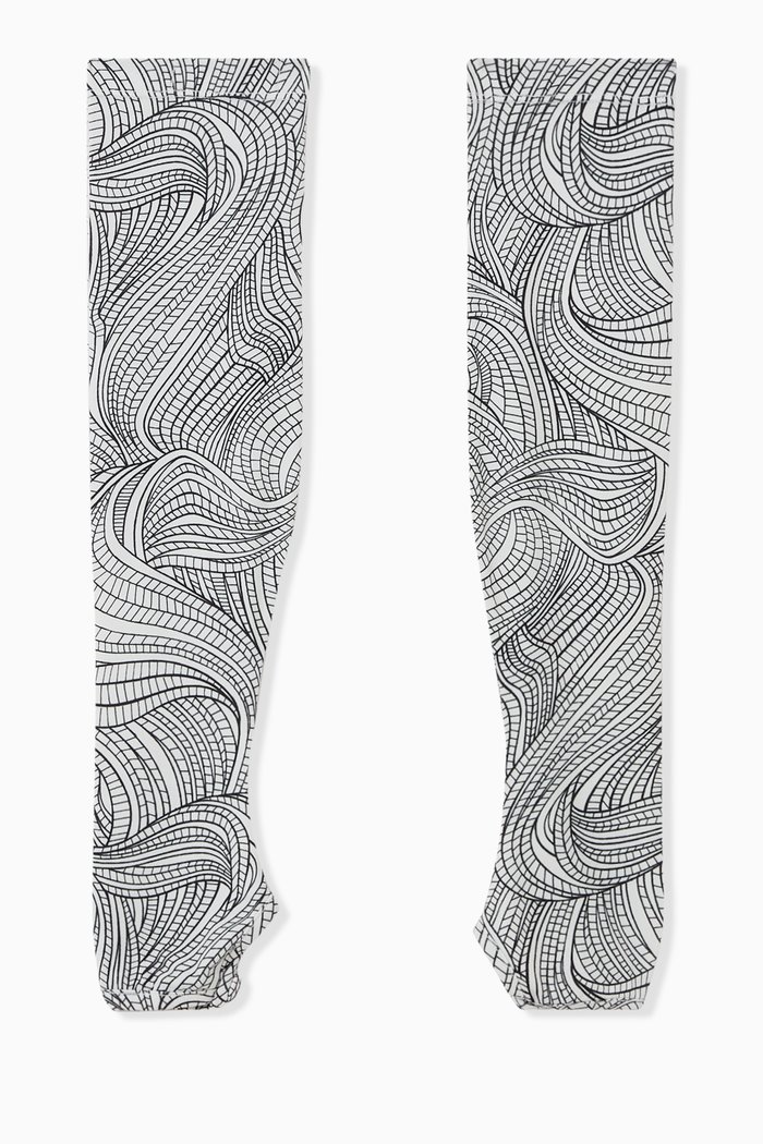 

Sand Flower Gloves in Chiffon, Multicolour