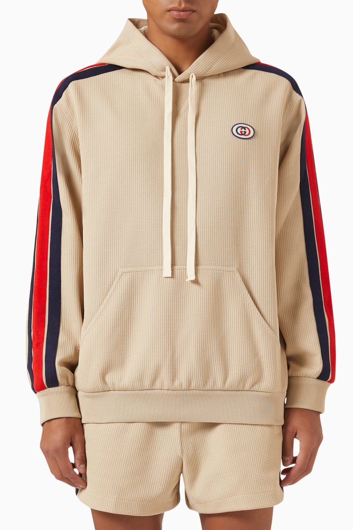 

Interlocking G Hoodie in Jersey, Multicolour