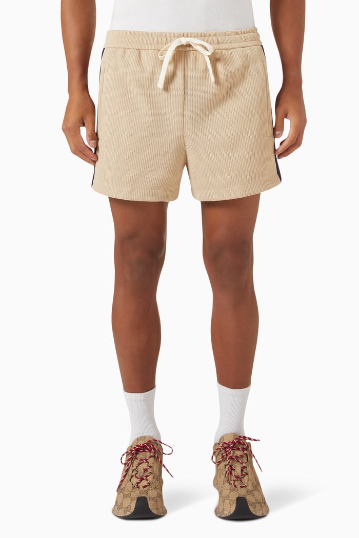 Interlocking G Shorts in Jersey, Multicolour