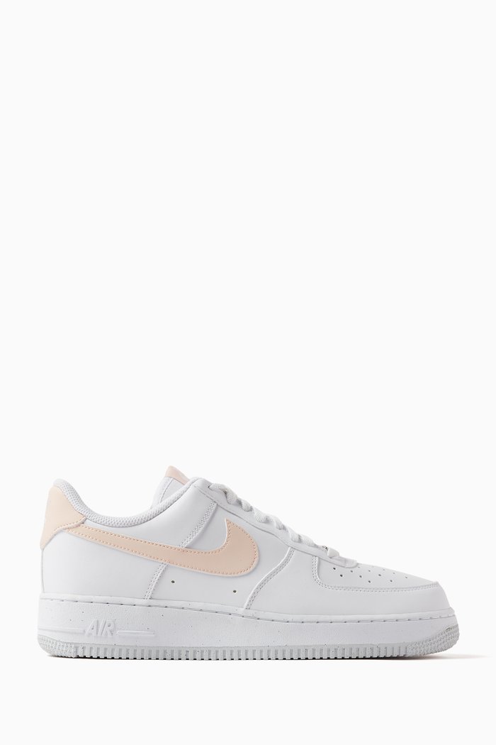 

Air Force 1 '07 Next Nature Sneakers in Leather, Black