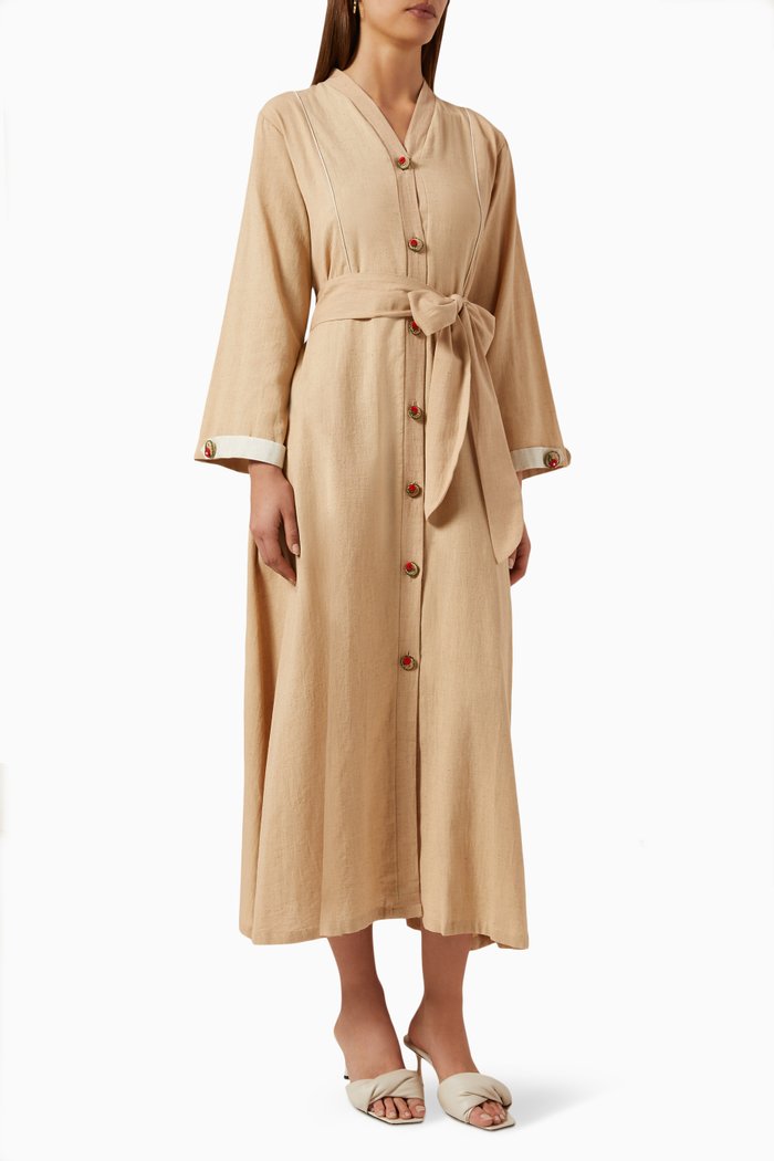 

Celine Classic A-line Dress in Cotton, Neutral