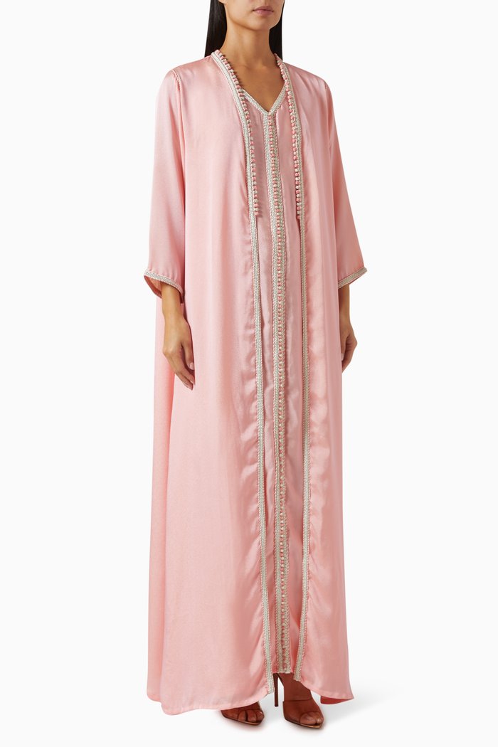 

Moroccan Kaftan Set, Pink