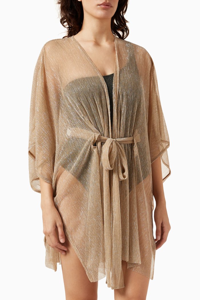 Goddess Sparkle Robe, Gold