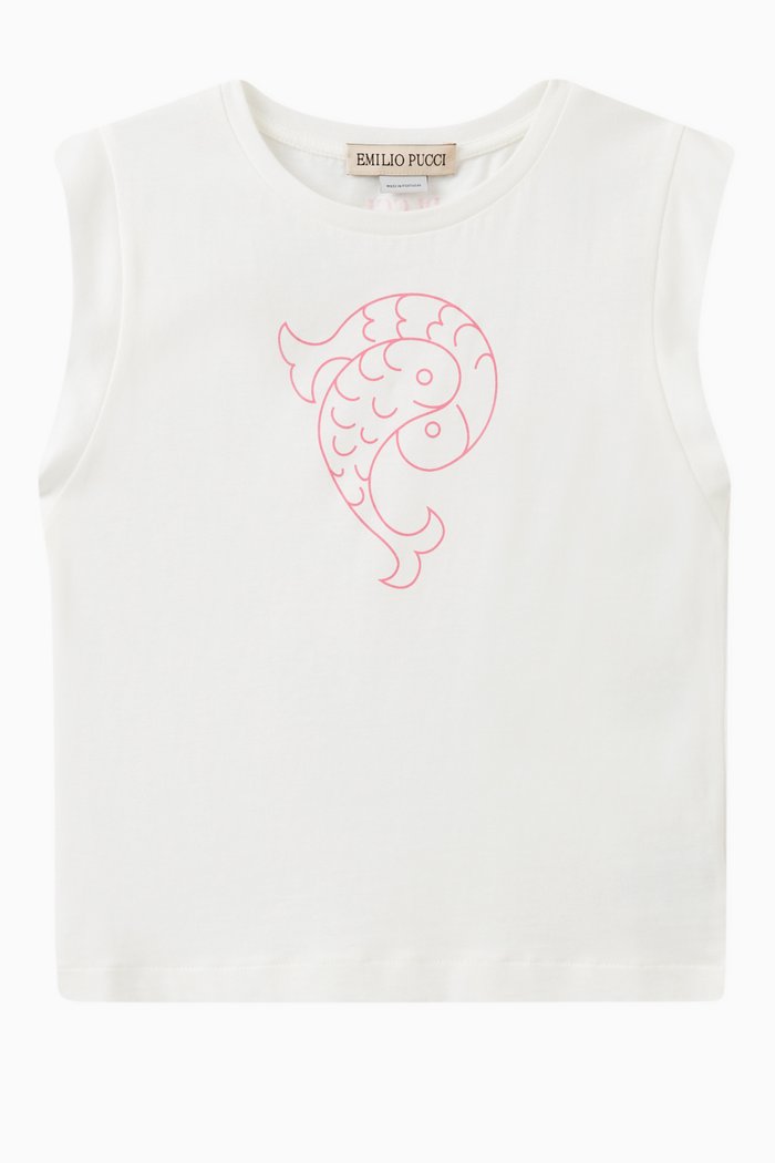 

Logo T-shirt in Cotton, White