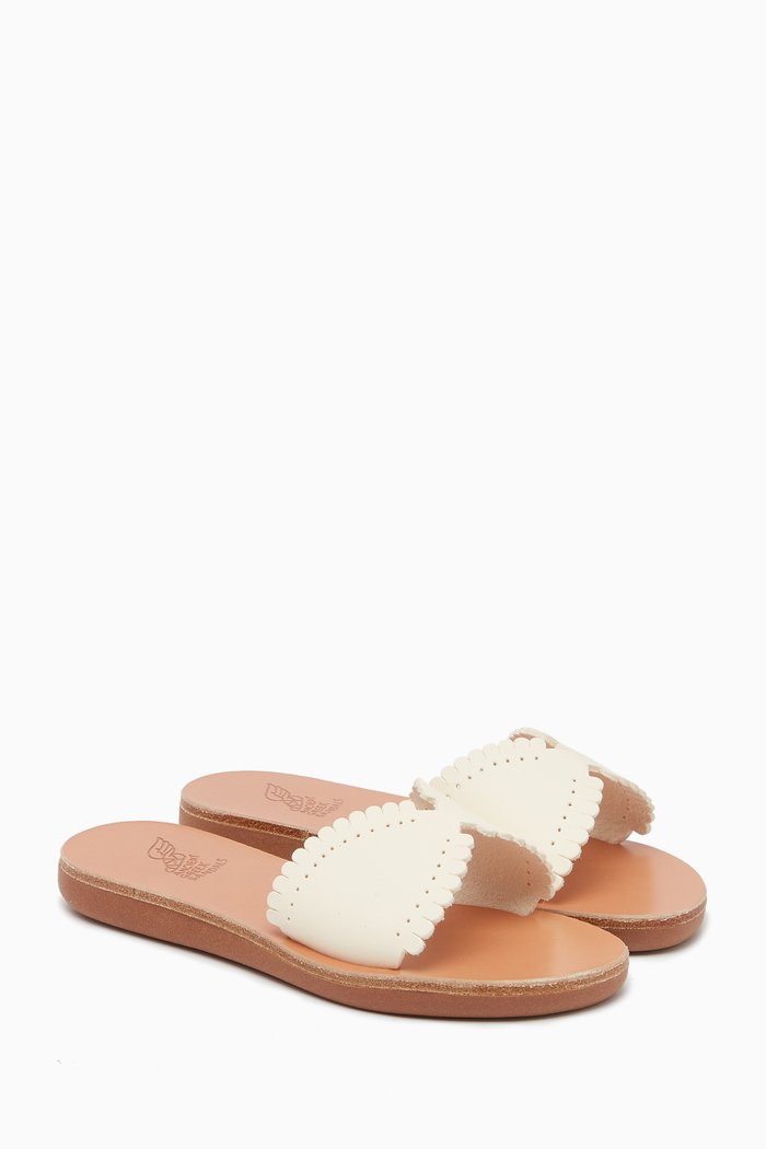 

Little Iro Soft Sandals in Leather, Neutral