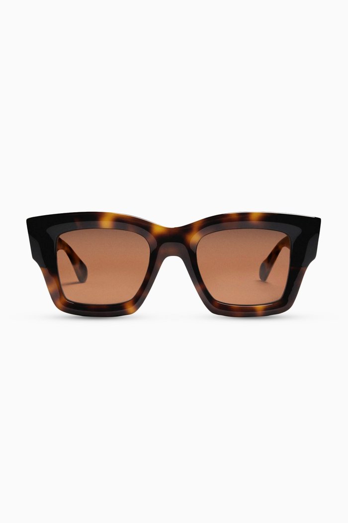 

Les Lunettes Baci Sunglasses in Acetate, Brown