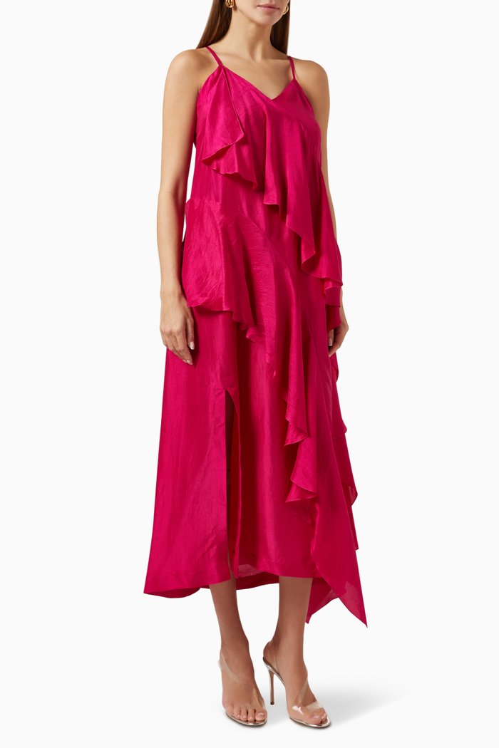 

Pixie Dress in Silk, Pink