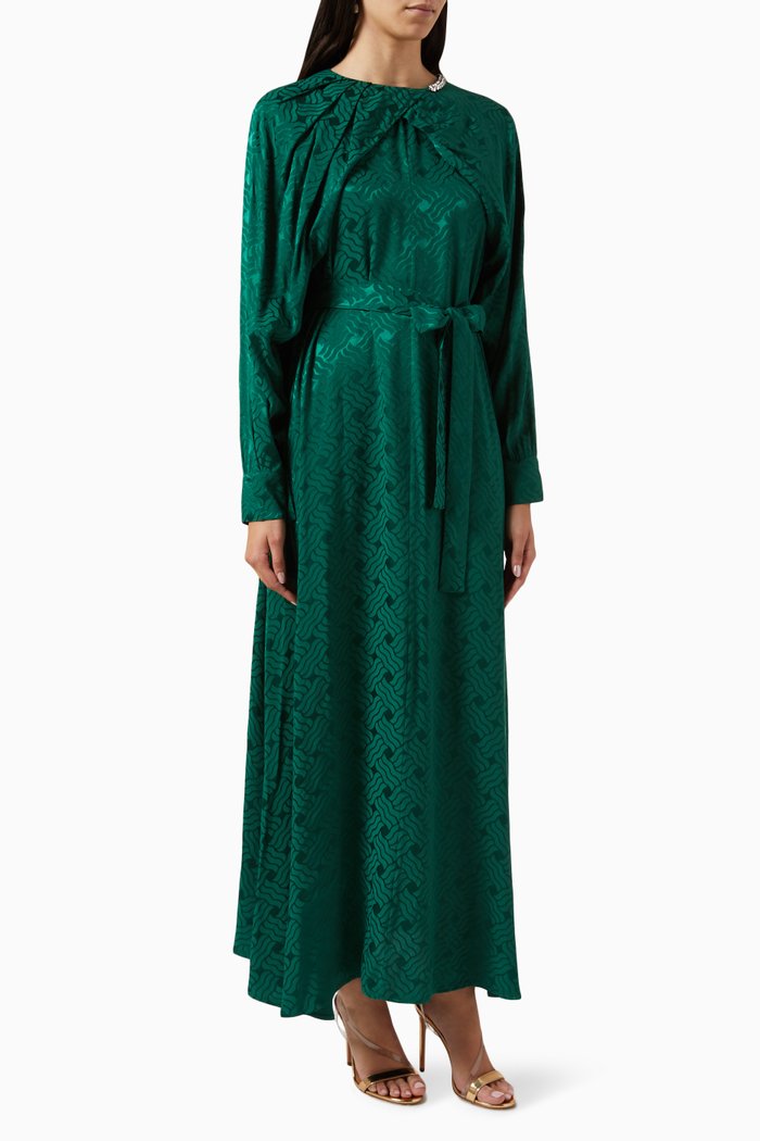 

Aprilla Dress in Viscose Blend, Green