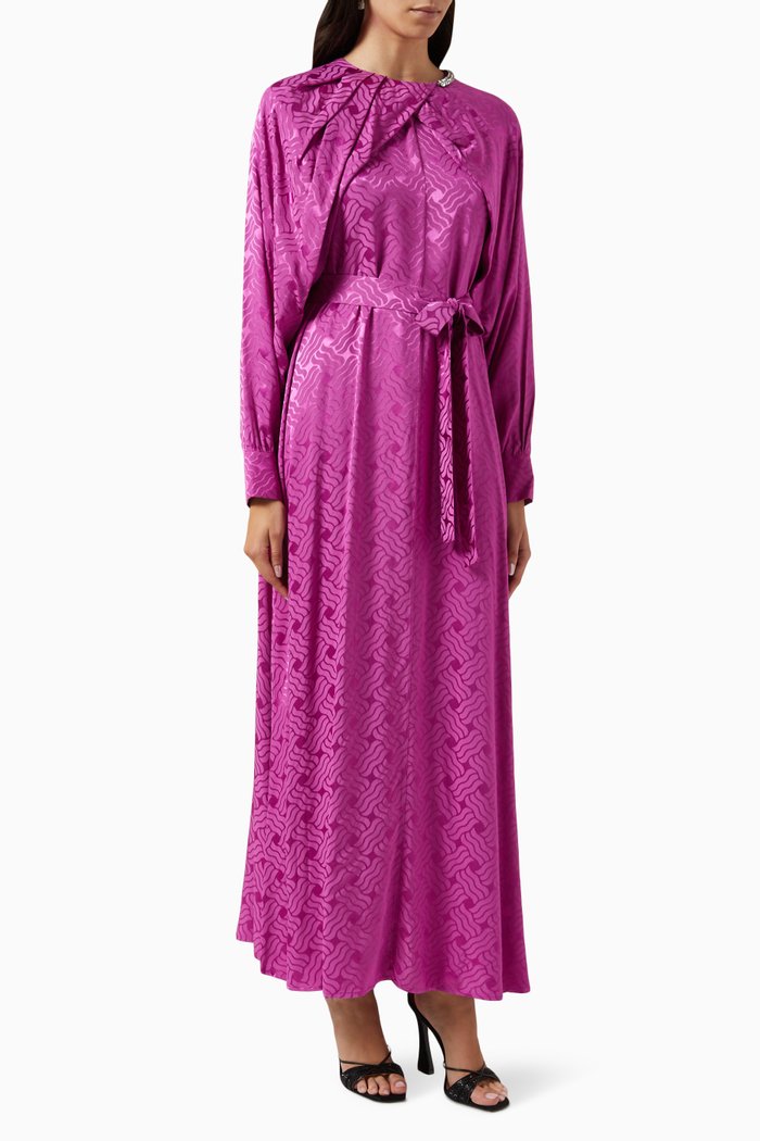 

Aprilla Dress in Viscose Blend, Pink