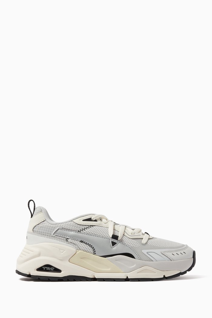 

TRC Mira Tech Chrome Sneakers in Mesh, Grey