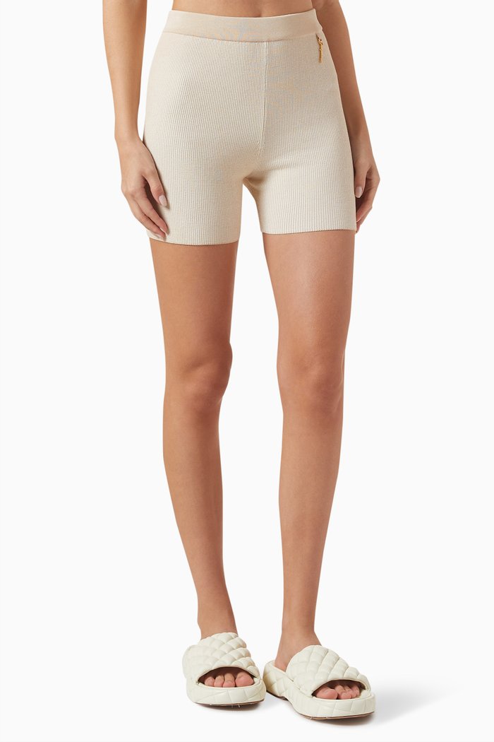 

Le Short Pralu in Viscose-knit, Neutral