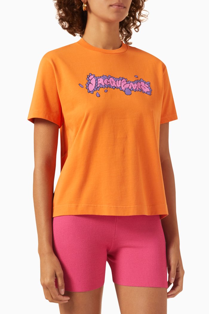 

Le T-shirt Desenho in Cotton, Orange