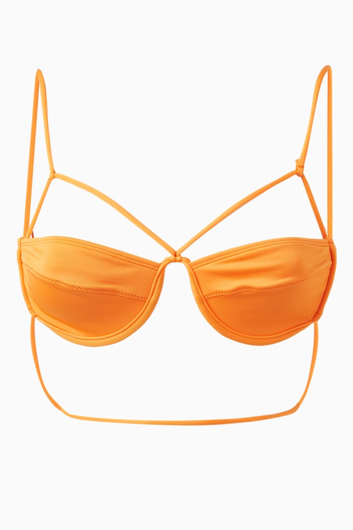 

Le Haut de Maillot Signature Bikini Bra, Orange