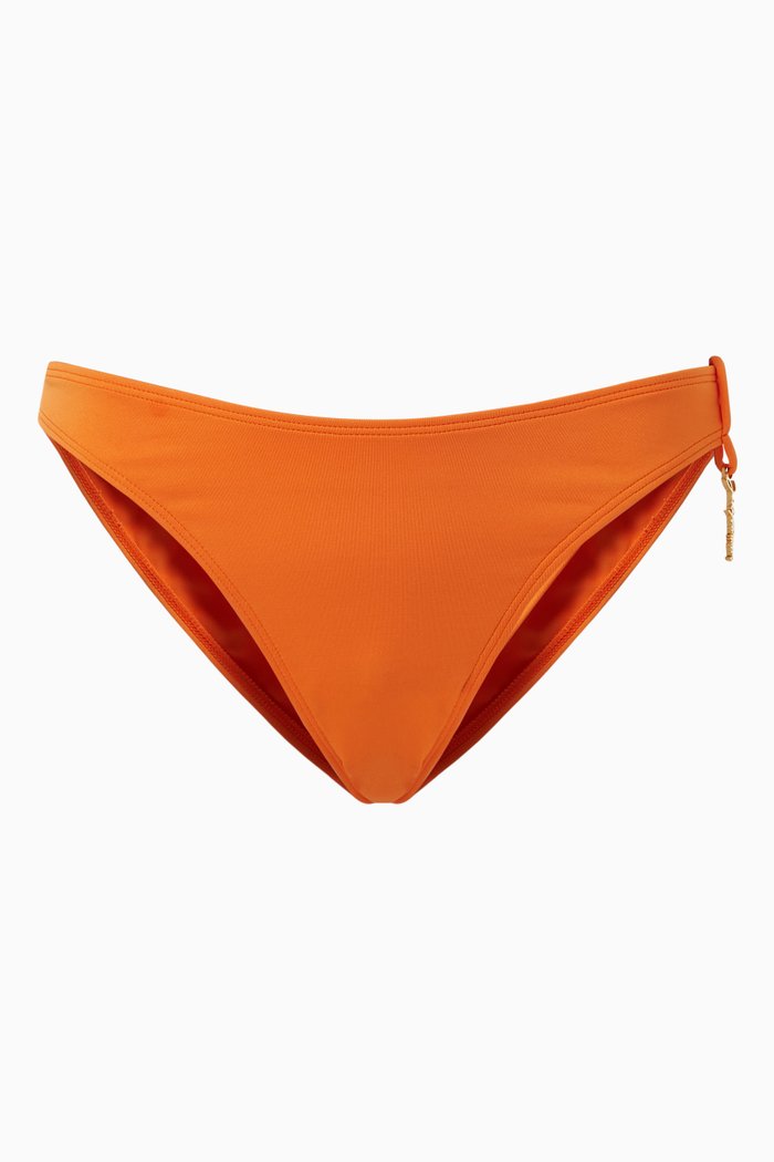 

La Bas De Maillot Signature Bikini Briefs, Orange