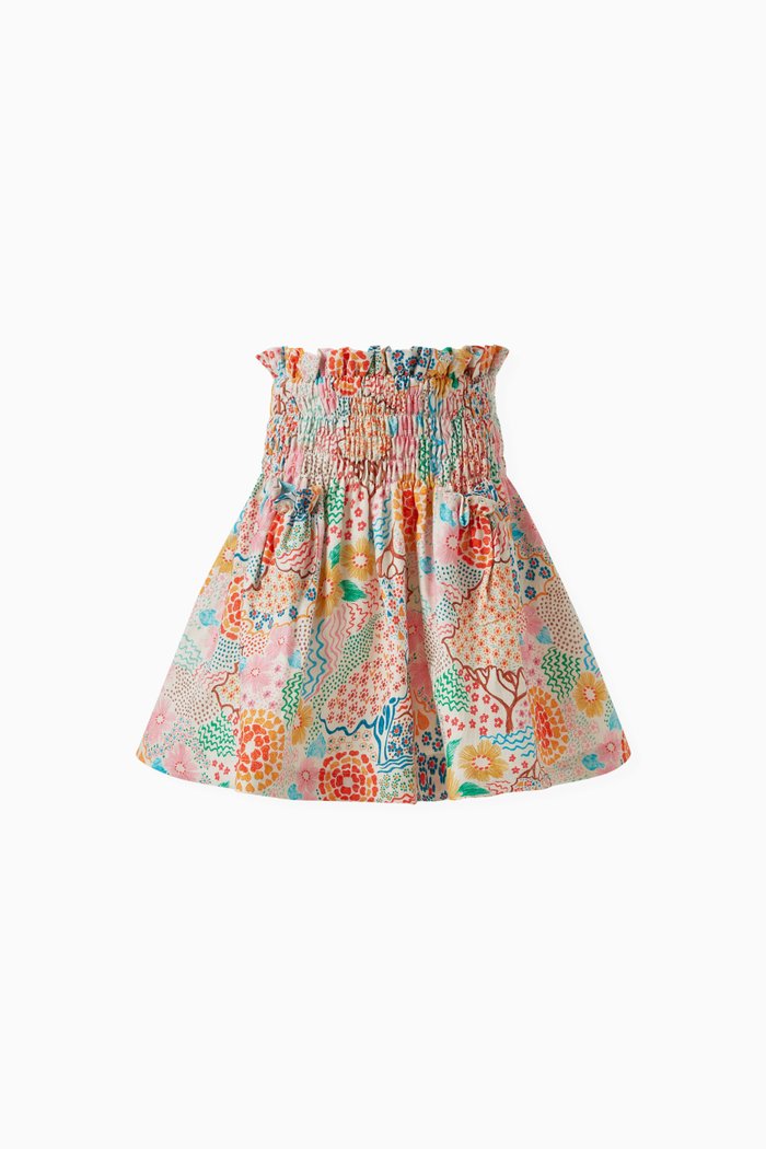 

Meadow-print Skirt, Multicolour