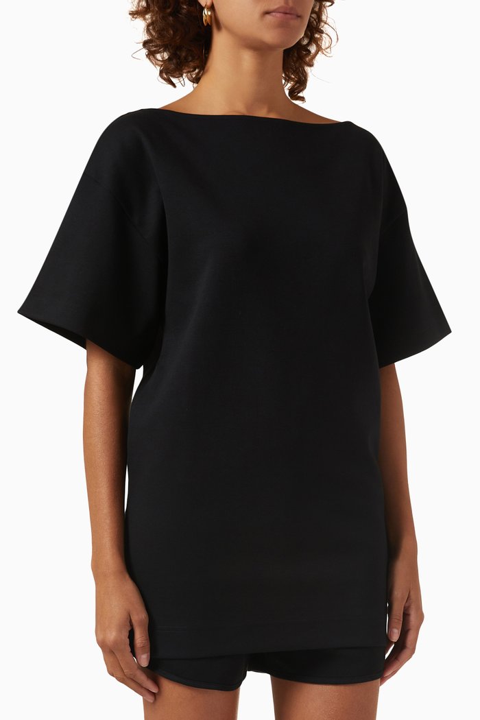 

Gabo T-shirt in Organic Cotton, Black