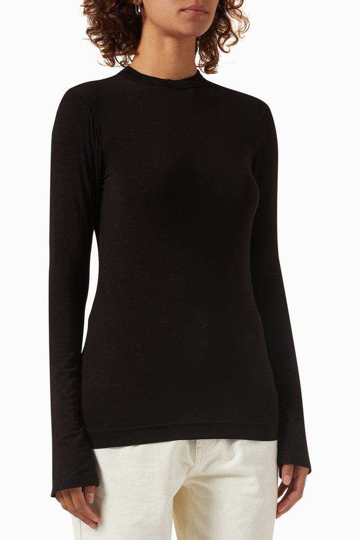 

Byzan Top in Stretch Modal, Black