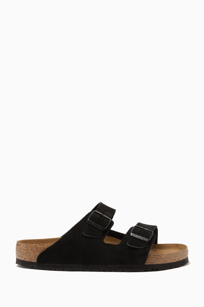 

Arizona Sandals in Suede, Black