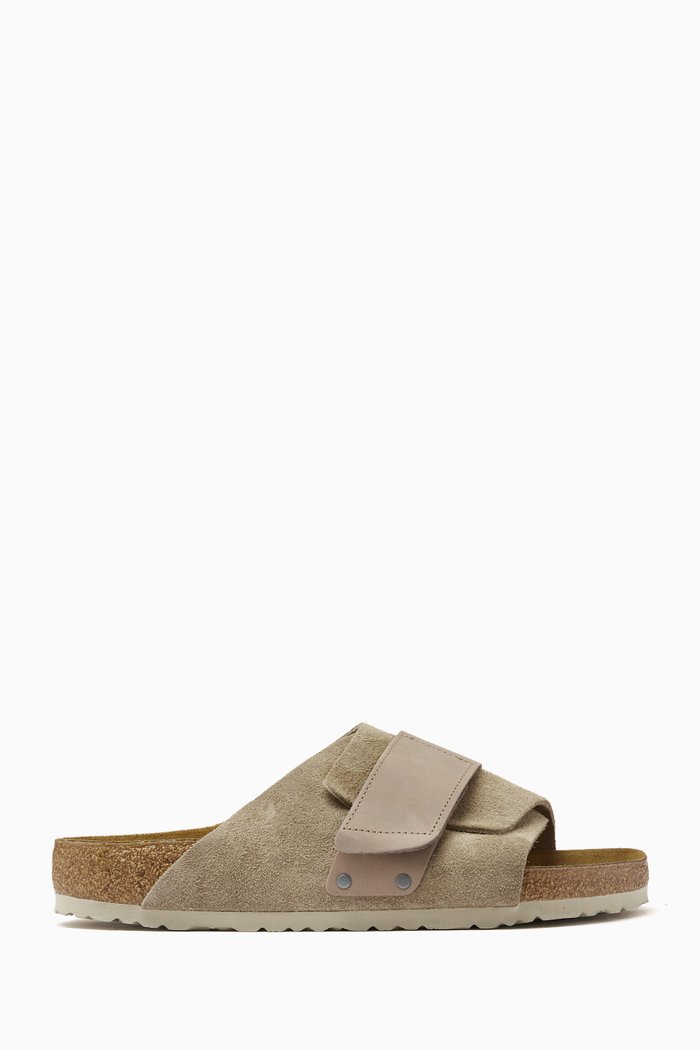 

Kyoto Sandals in Suede Nubuck, Neutral