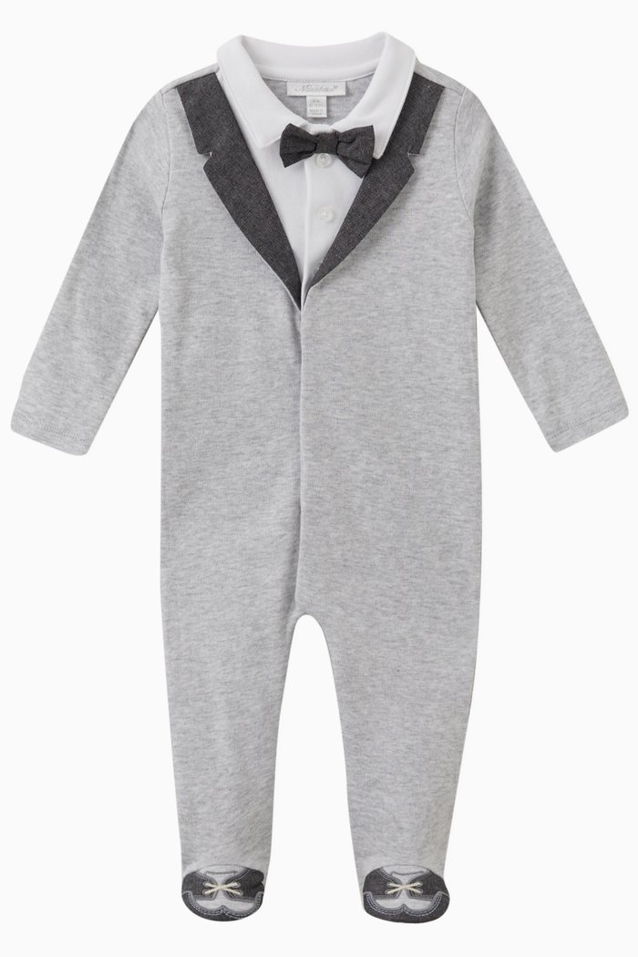 

Tuxedo Coverall in Cotton, Pink