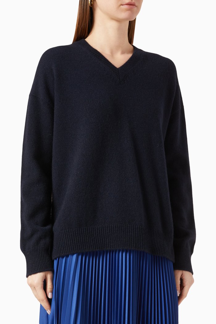 

Humour Sweater in Cashmere, Blue